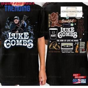 Luke Combs Shirt Growing Up And Getting Old Unisex 2 Sided